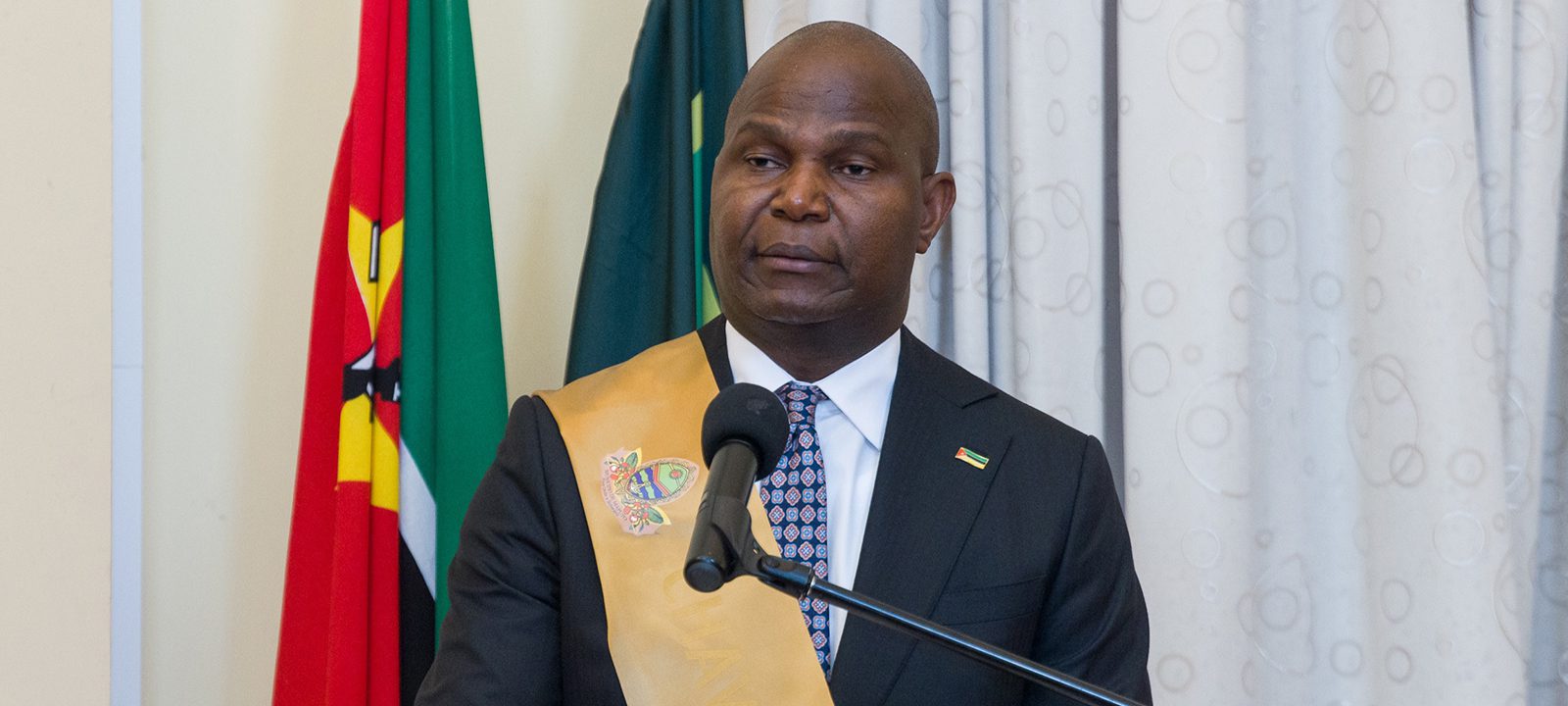 Presidente da república recebe chave da cidade de maputo