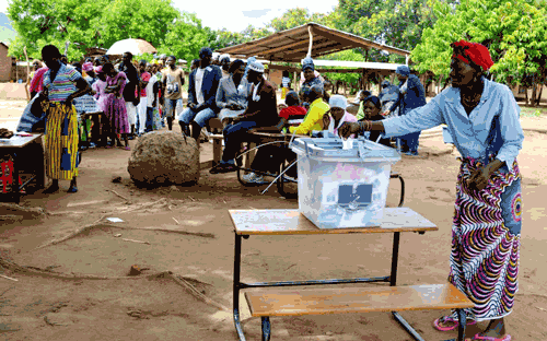 Malawi recebe primeiro lote de boletins de voto para as
