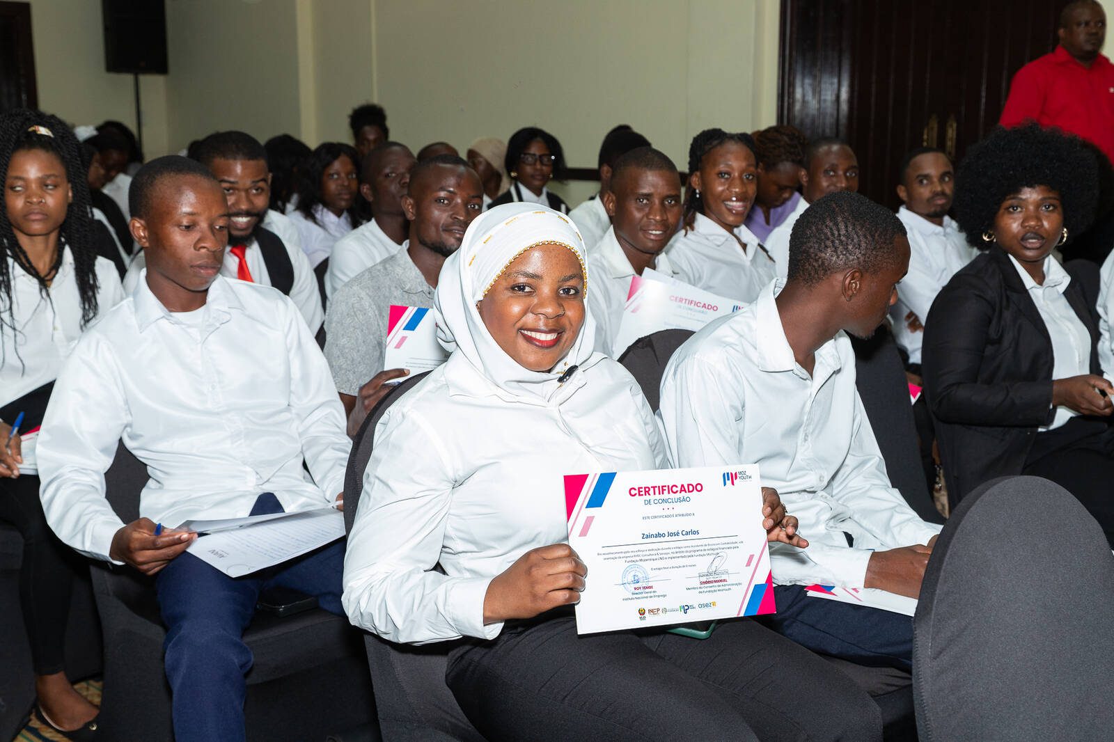 Mozyouth gradua mais de 170 jovens estagiários em cabo delgado