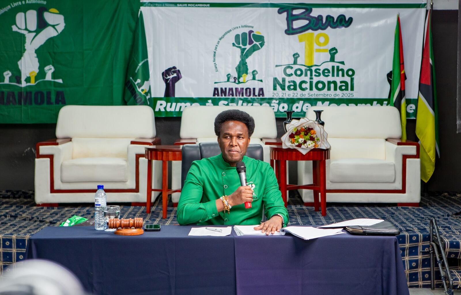 Partido anamola agenda primeiro congresso para junho de 2026 em