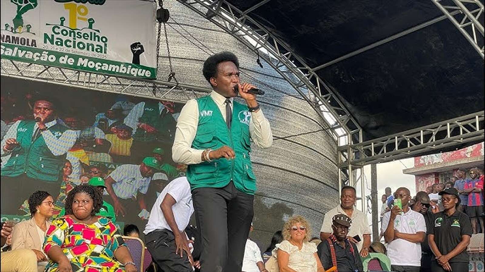 Venâncio mondlane diz que o anamola vai libertar os moçambicanos
