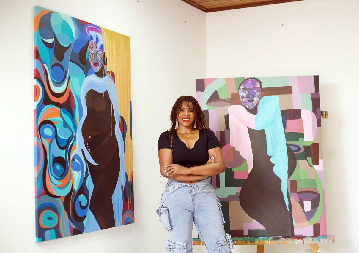 Fauziya fliege entre os artistas que expõem museu diocesano de