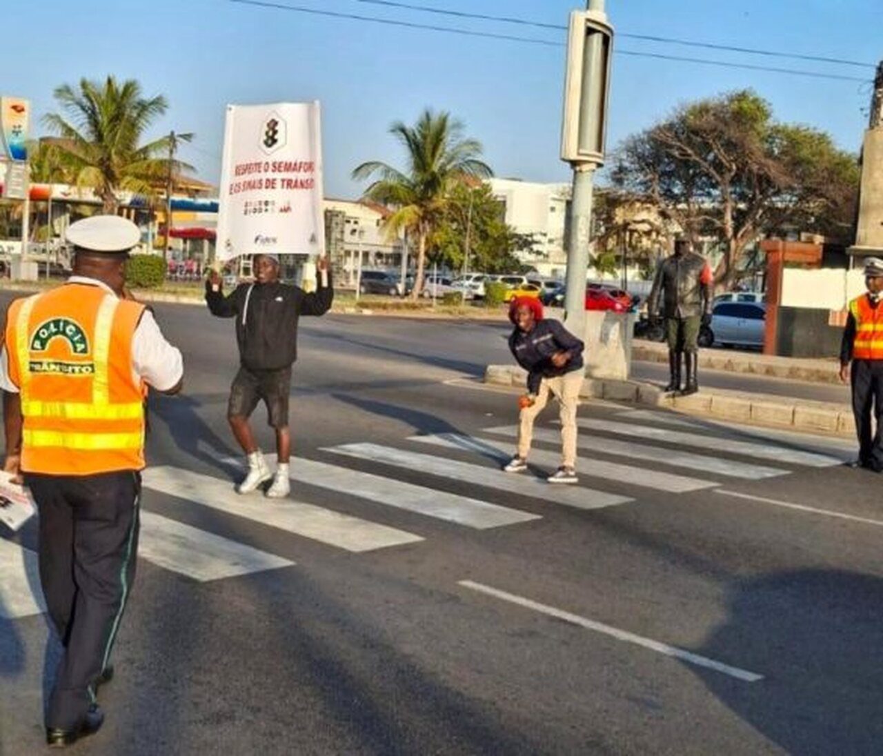 Movimento cidadãos de maputo lança campanha contra sinistralidade rodoviária