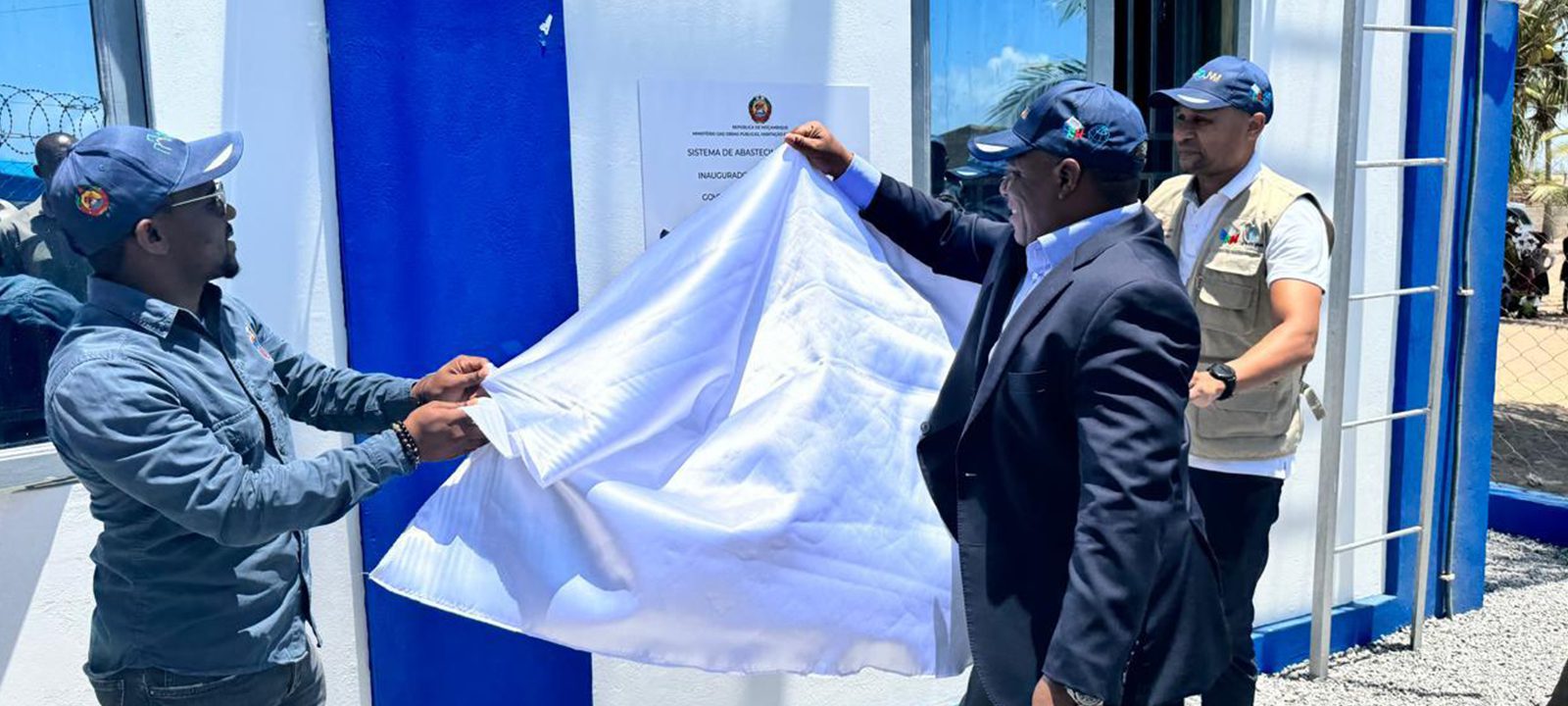 Município de pemba “ganha” quatro sistemas de abastecimento de água