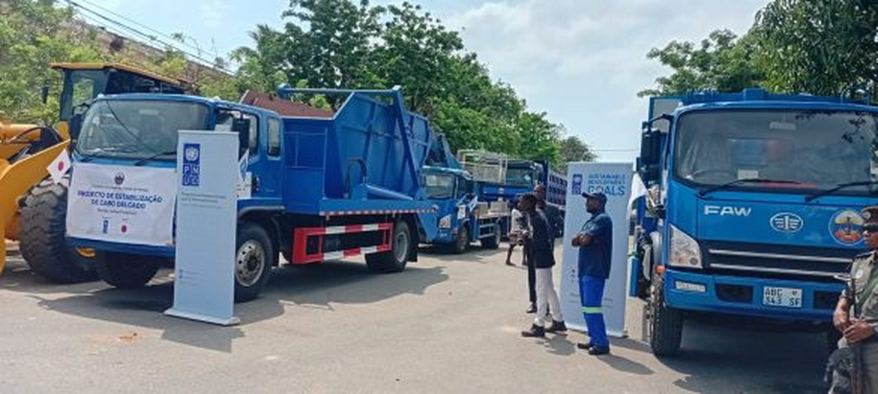 Recolha de lixoː pemba ganha novos equipamentos estimados em 1,2