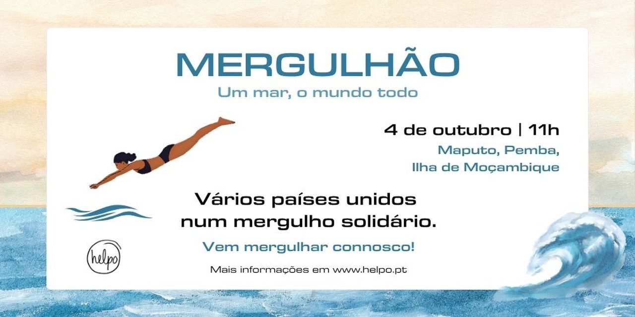 Vários países unidos num mergulho solidário