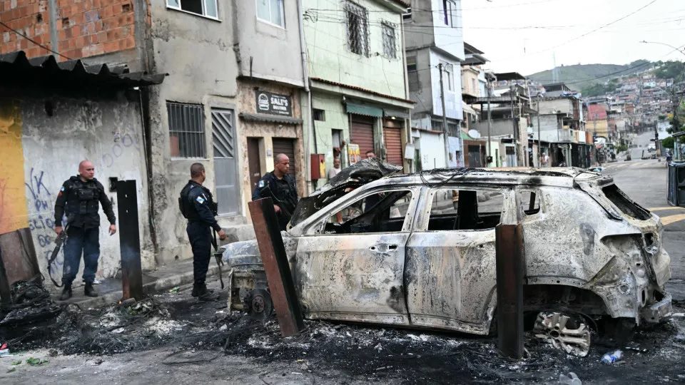 Brasil. operação com mais de 120 mortos "deu se num cenário