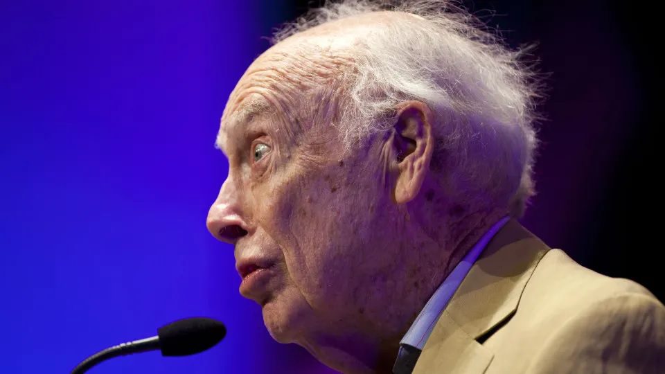 Morreu james watson, que descobriu a estrutura do adn. tinha