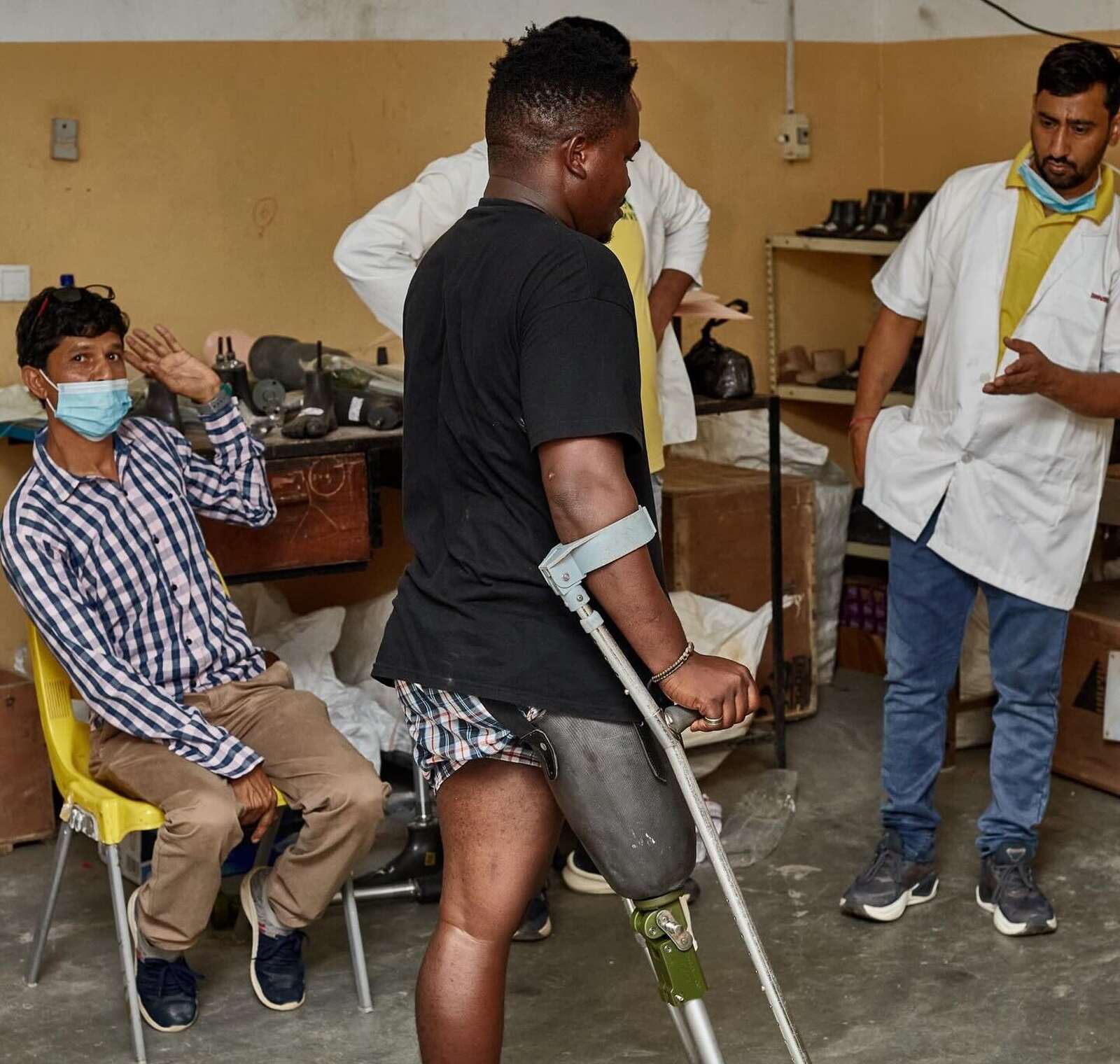 Município de nampula inicia colocação gratuita de próteses a cidadãos