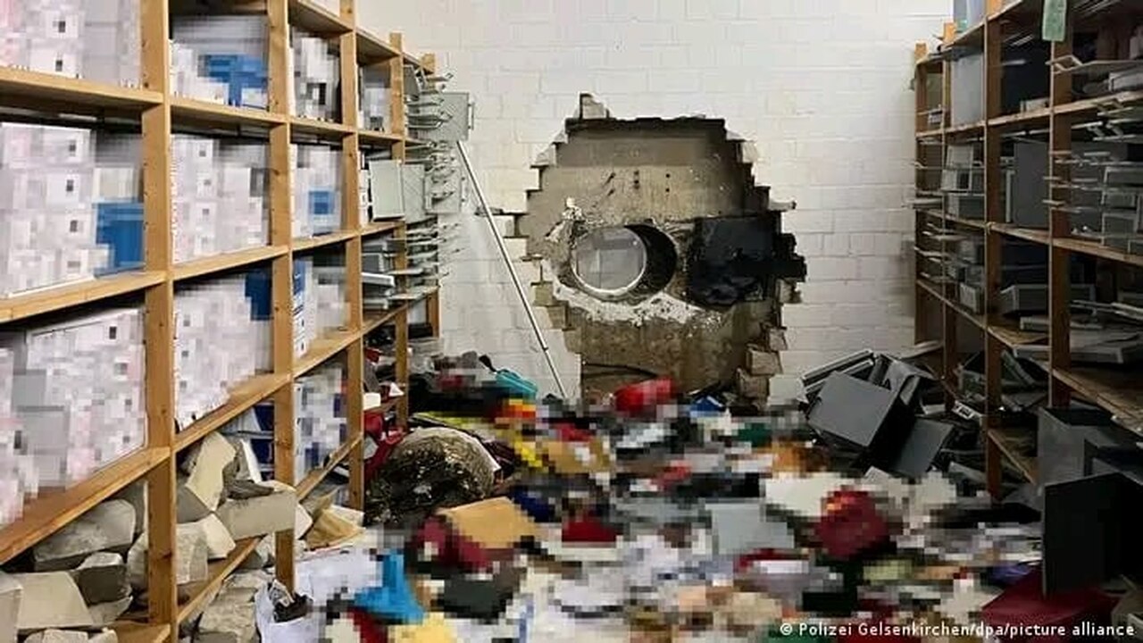 Assalto milionário a banco em Gelsenkirchen intriga autoridades alemãs