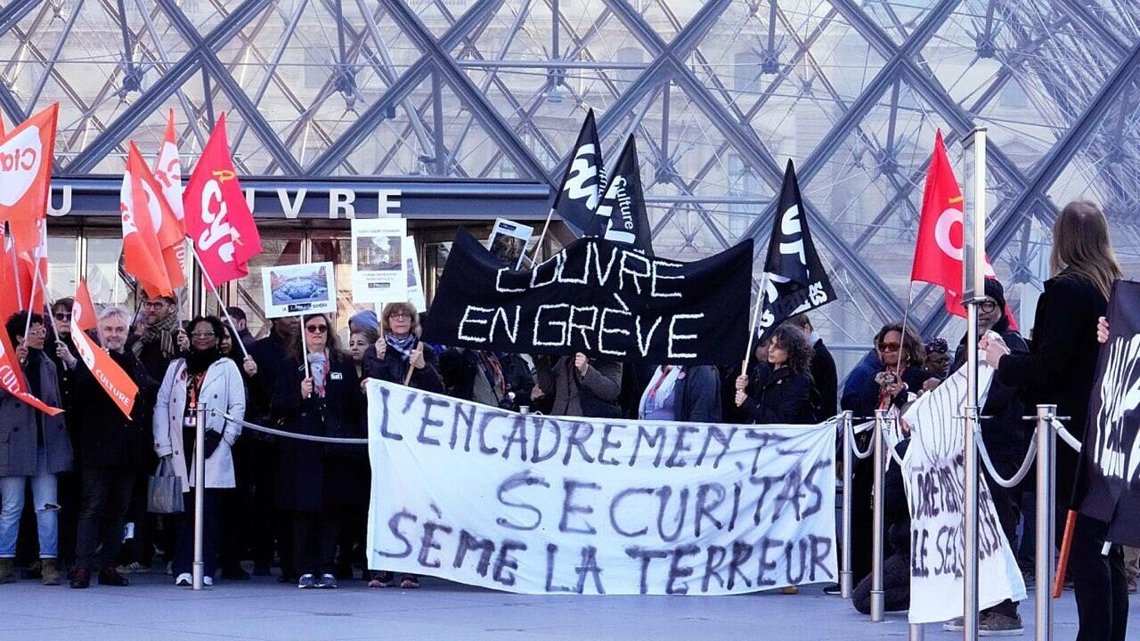 Funcionários do louvre decretam greve indefinida depois do "assalto do