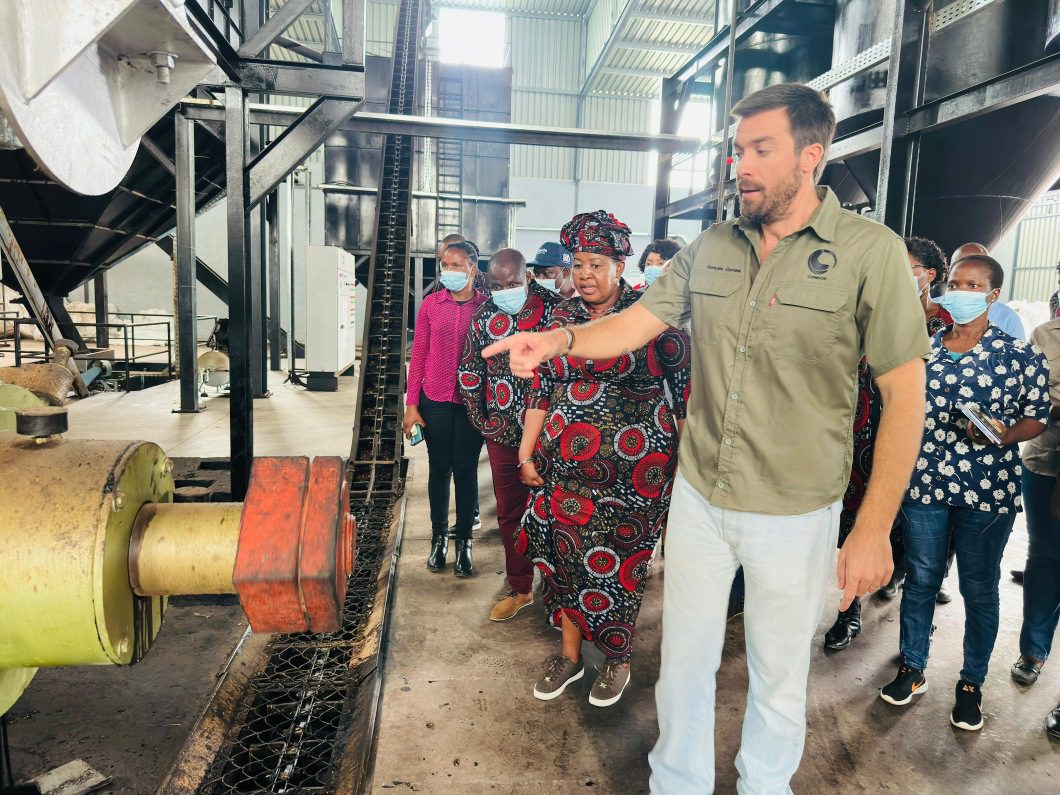 Para o mercado europeu, gaza exporta 1400 toneladas de biocombustível