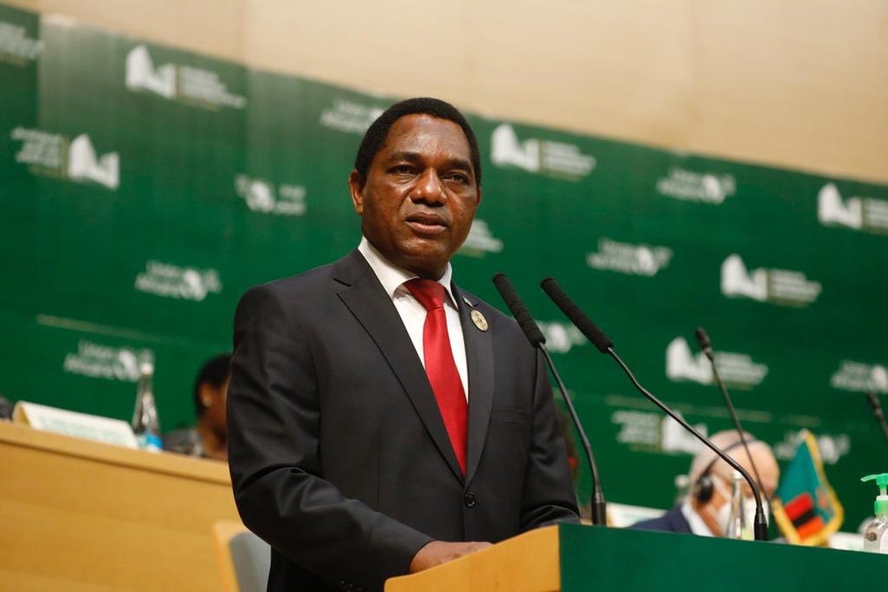 Presidente da zâmbia nomeado vice presidente da sadc