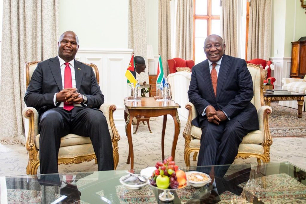 Presidente sul africano visita moçambique rádio moçambique
