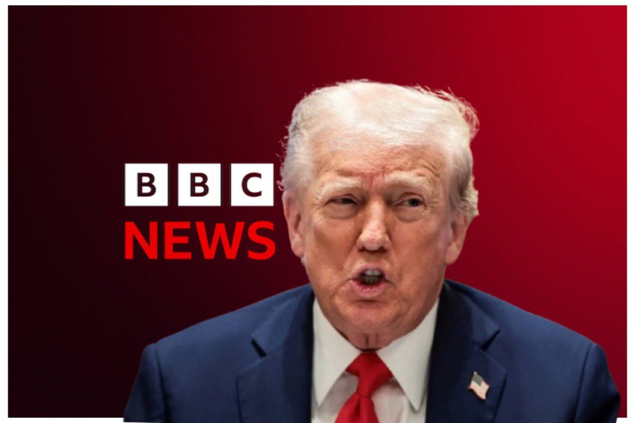 Trump processa bbc por 10 mil milhões de dólares por