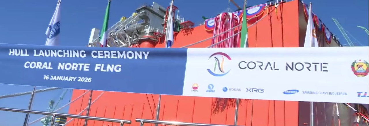 Coral Norte inicia construção da plataforma flutuante de exploração de