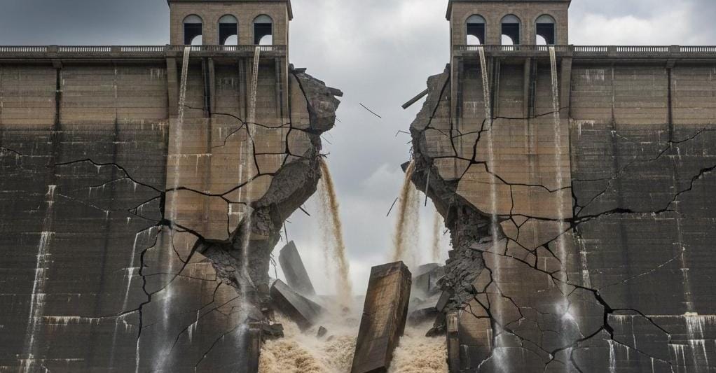 DNGRH informa que barragem sul africana pode romper a qualquer momento