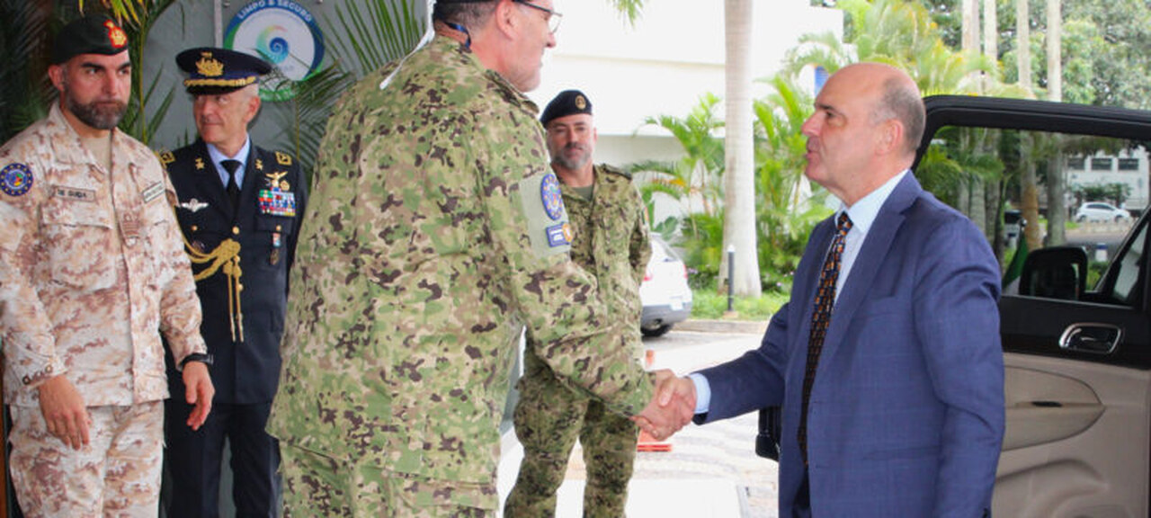 EUMAM MOZ recebe visita do Embaixador de Itália em Moçambique
