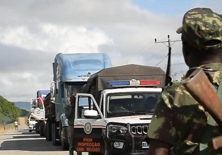 Insurgentes atacam escolta e camiões em Cabo Delgado