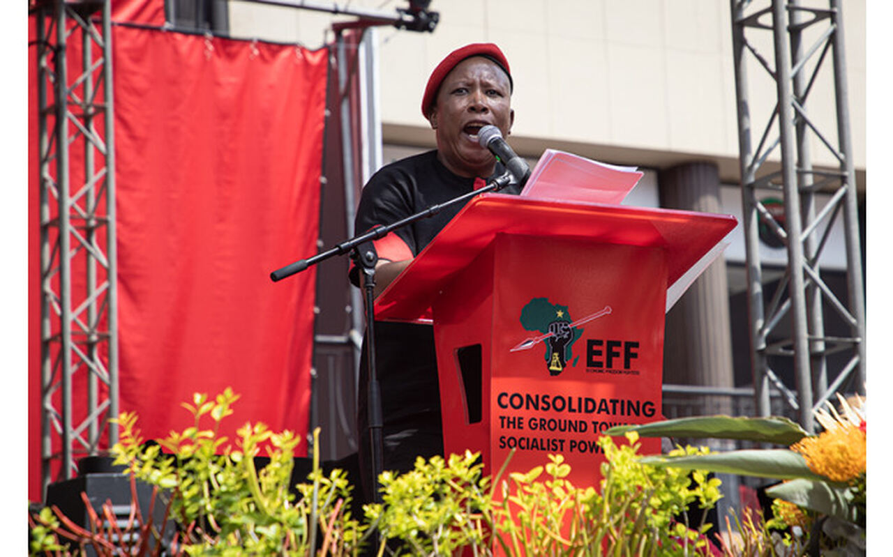 Justiça sul africana adia leitura da sentença do político Julius Malema