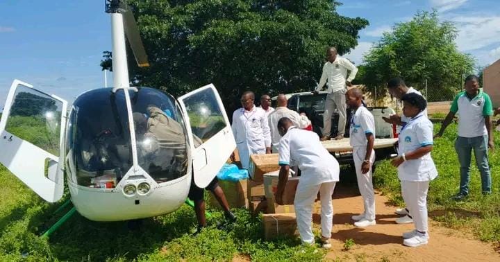Medicamentos chegam por via aérea a Machaila e Chidulo devido