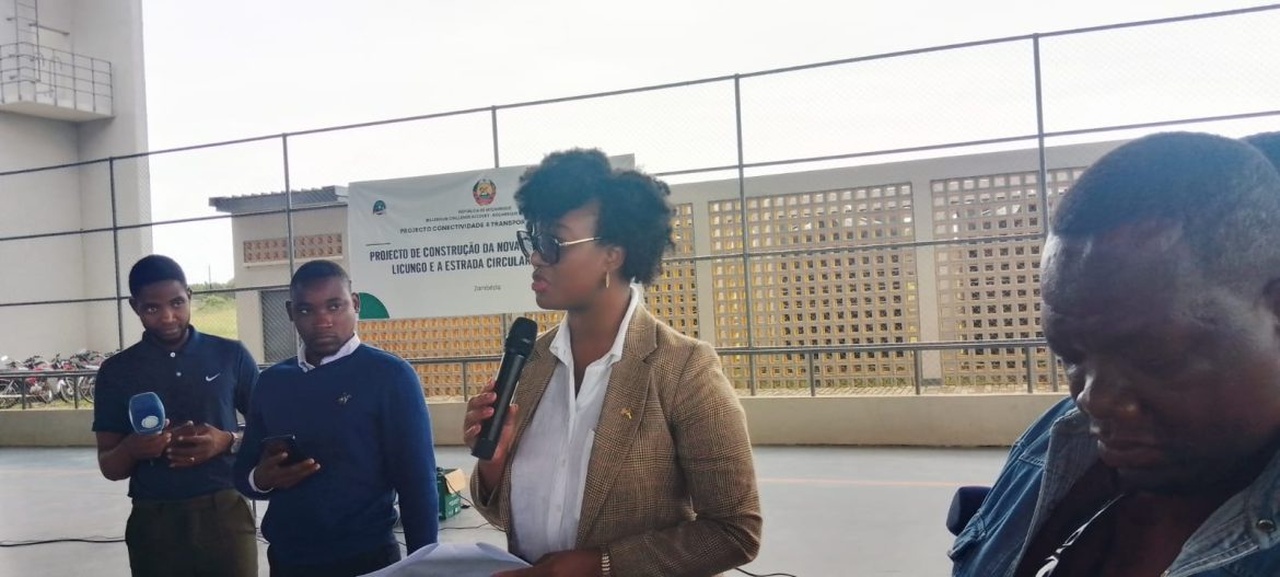 Obras da ponte sobre o Licungo e da “Circular” de