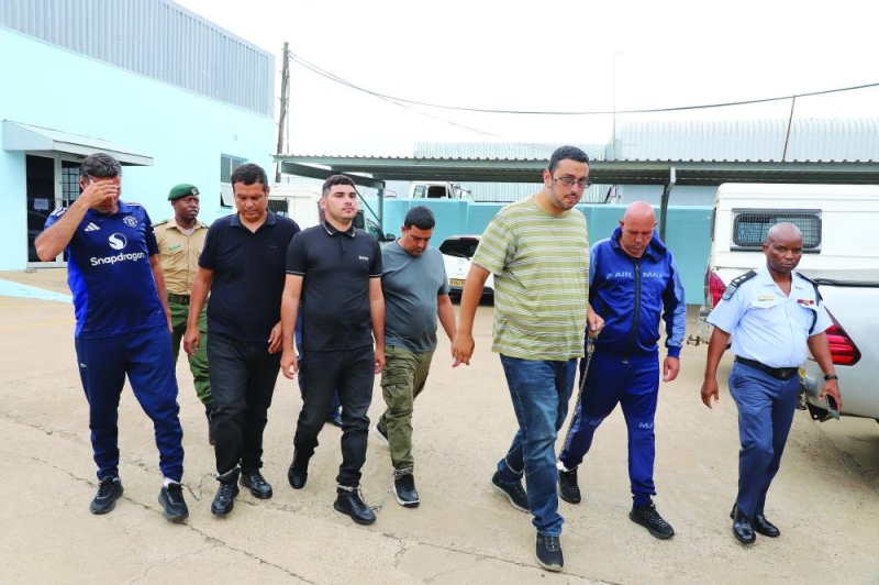 Seis mexicanos de cartel de drogas em Moçambique condenados em