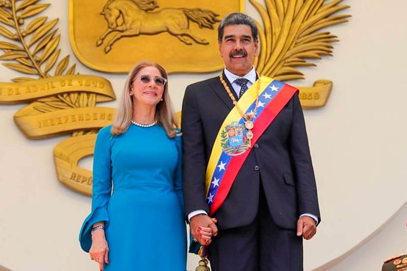 Trump anuncia captura de Nicolás Maduro e a respectiva Mulher