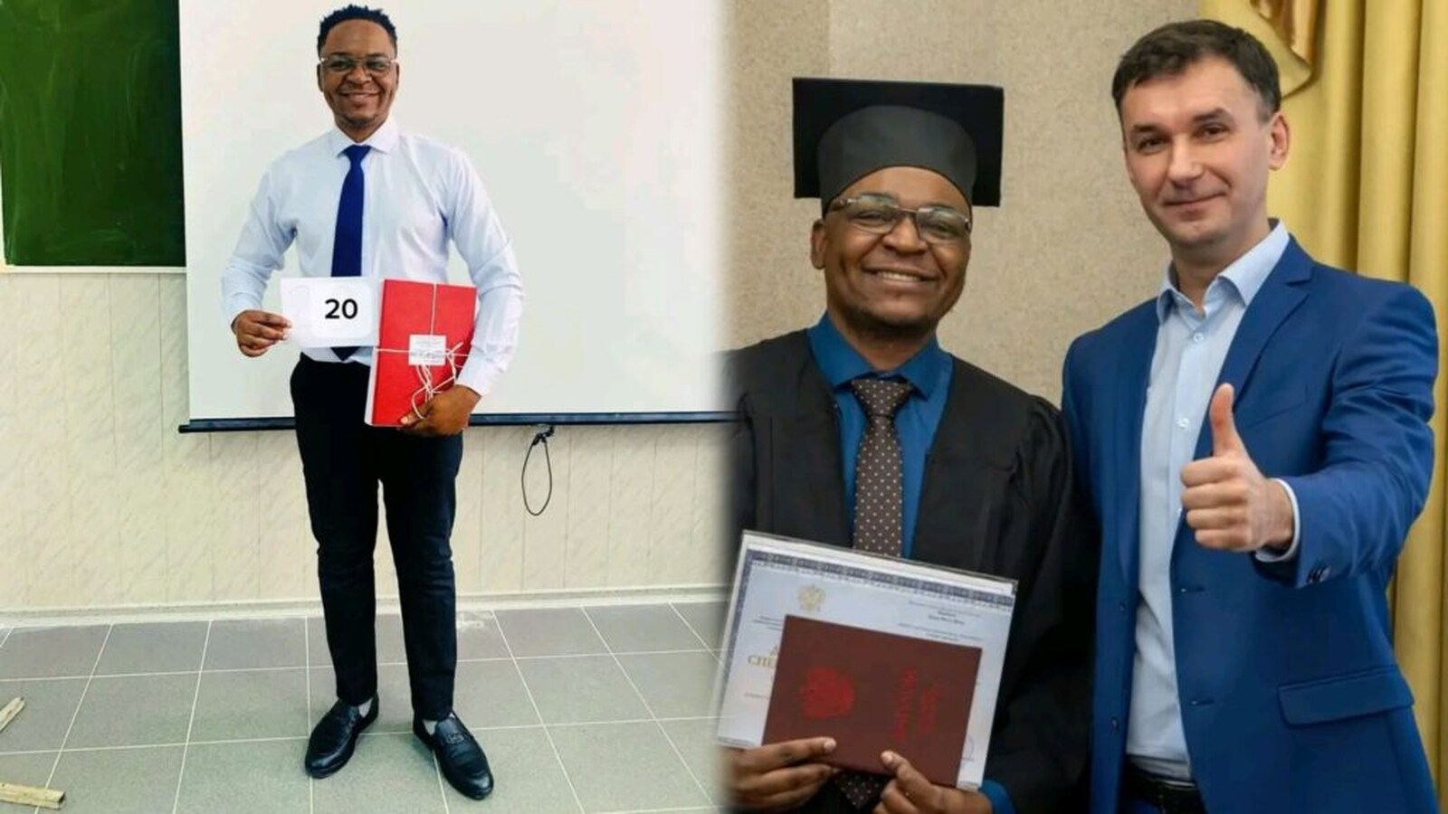 Estudante moçambicano conclui mestrado em Engenharia de Minas na Rússia
