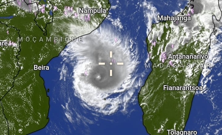 Gezani evolui para tempestade tropical severa
