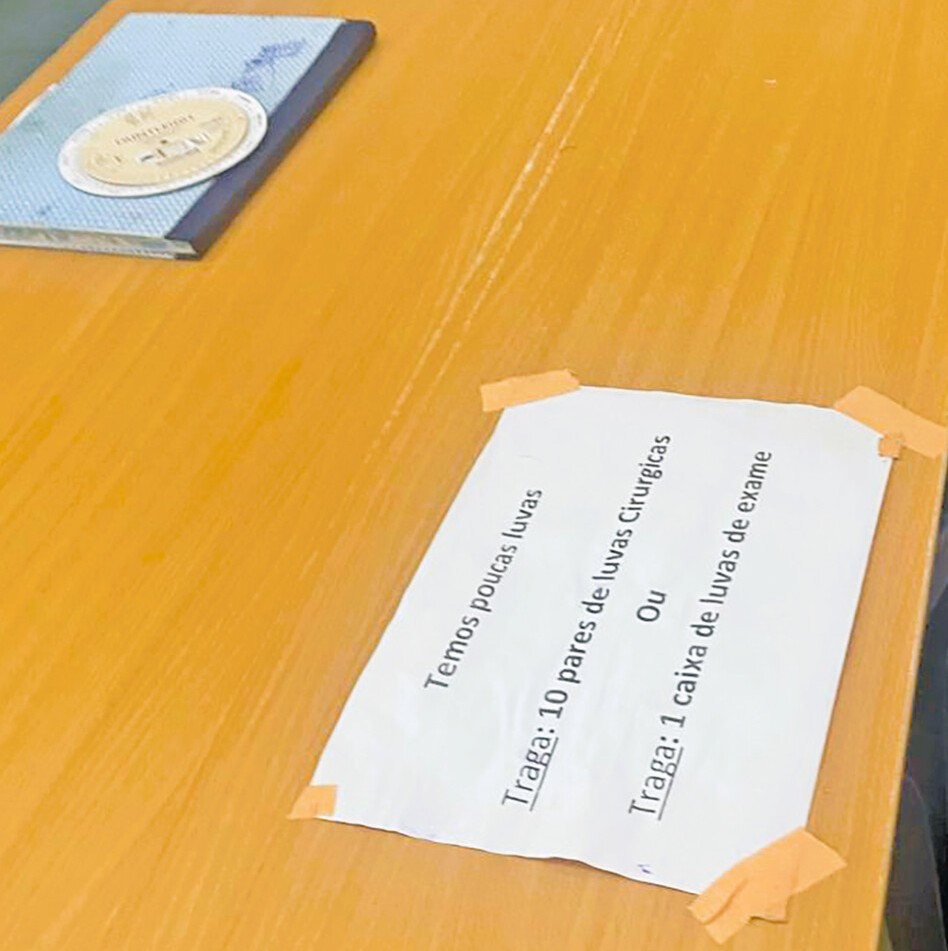 Hospital não tem luvas e comprimidos para partos. Parturientes são