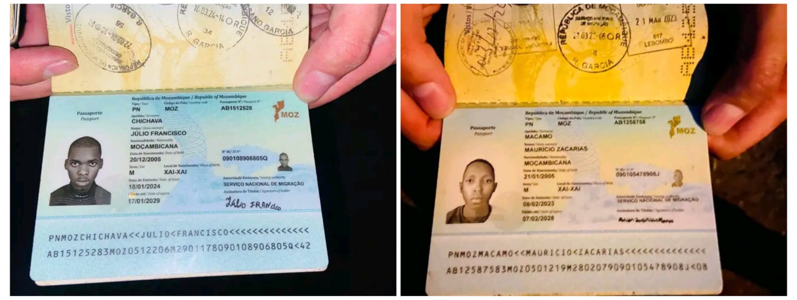 Moçambicanos procurados após furto de motorizada na África do Sul