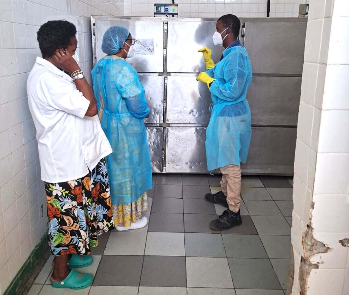 Obras da morgue do HCM avançam a bom ritmo