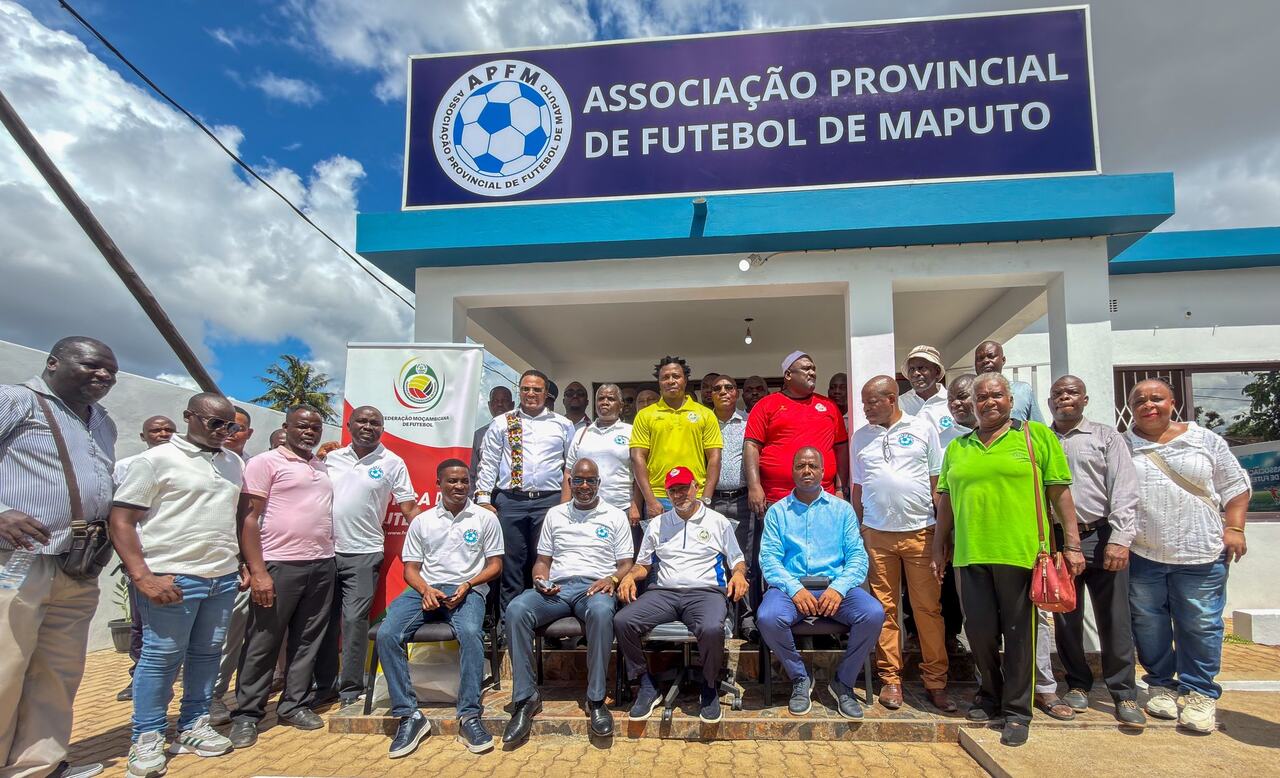 Inaugurada sede da Associação Provincial de Futebol de Maputo