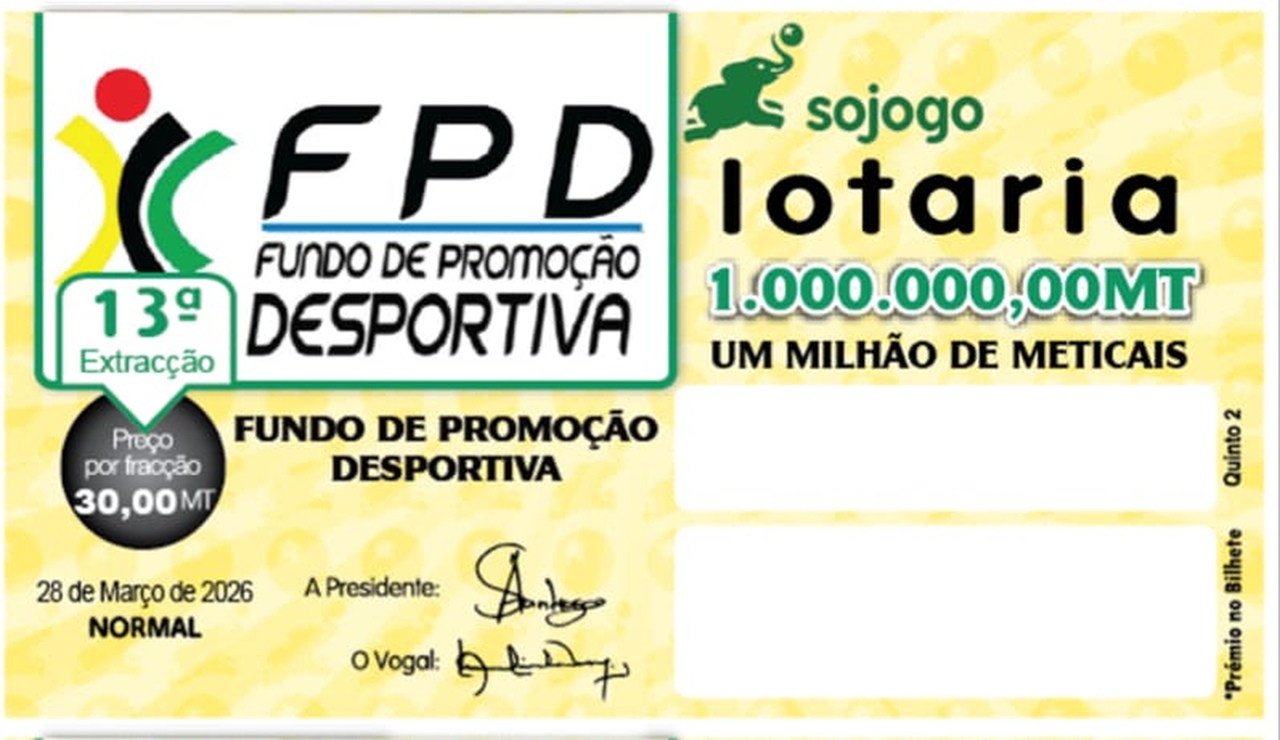 Lotaria da SOJOGO homenageia Fundo de Promoção Desportiva na sua