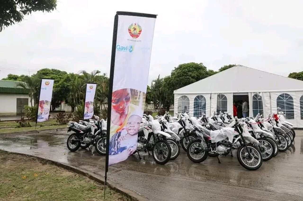 Ministério da Saúde aloca 395 motorizadas às províncias para reforçar