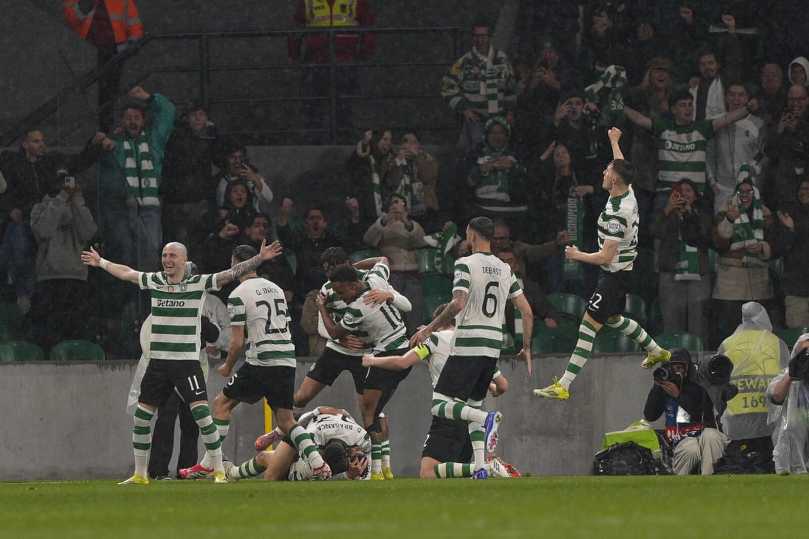 Sporting de Geny Catamo aplica uma reviravolta “épica” europeia com