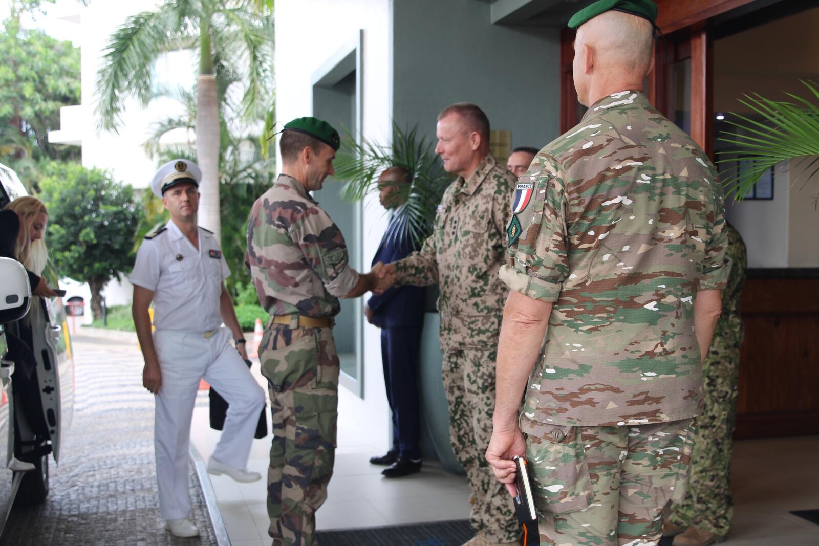Comandante das forças francesas visita EUMAM Moz para reforçar apoio