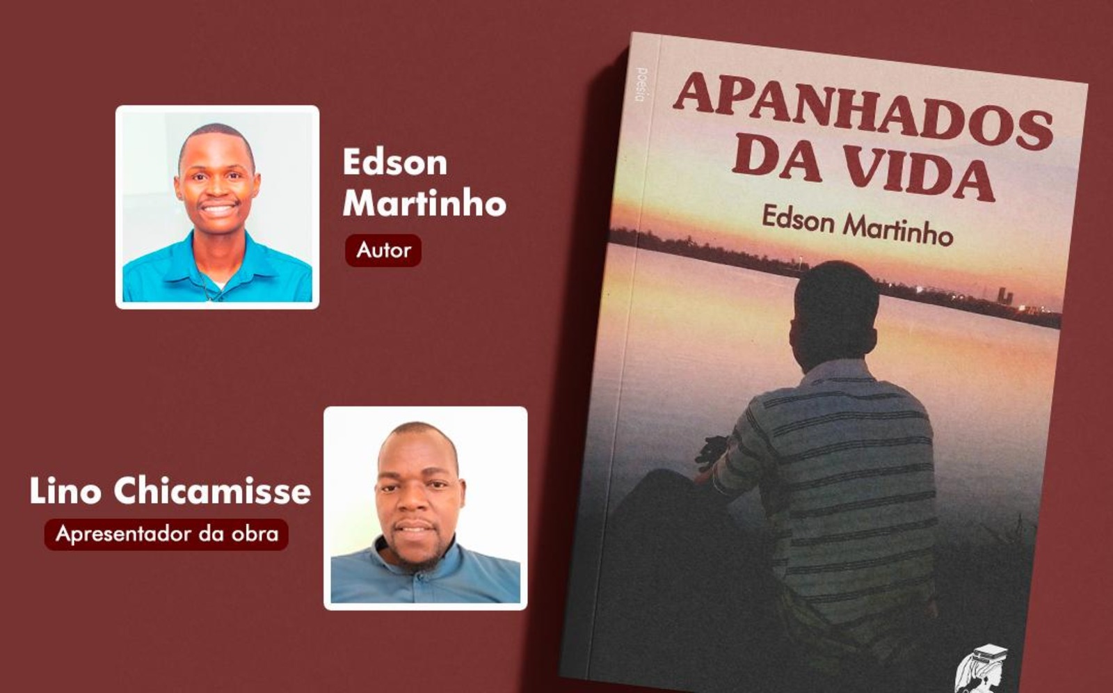 Edson Martinho estreia se na literatura com o livro de poesia
