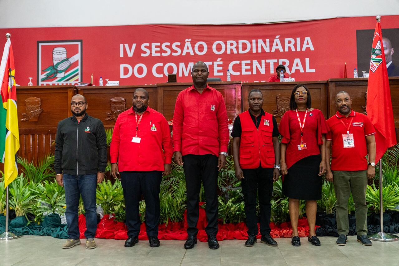 Frelimo reúne se em Comité Central a partir desta quinta feira na