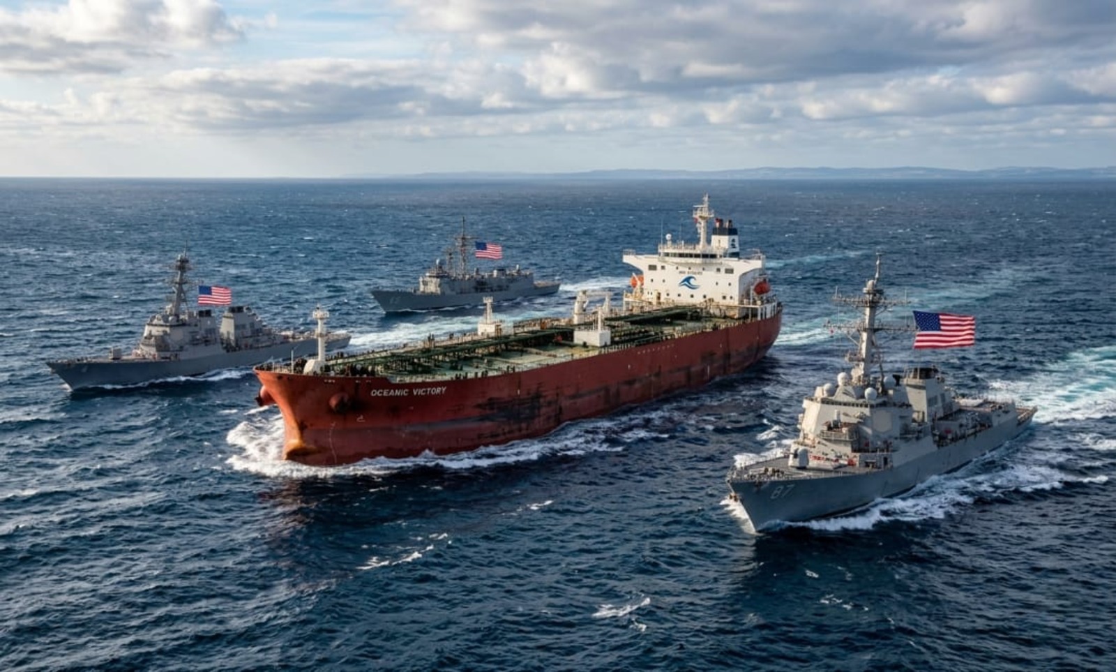 EUA iniciam Project Freedom para escoltar navios no Estreito de
