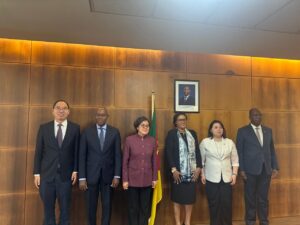 MF recebe em audiência a Vice Presidente do Exim Bank