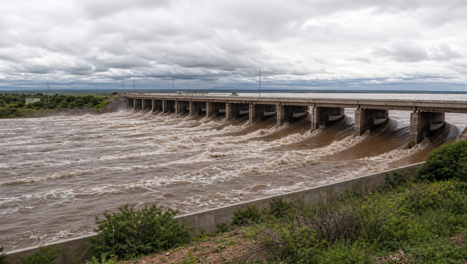 Vandalismo na Barragem de Massingir deixa gestão de cheias em