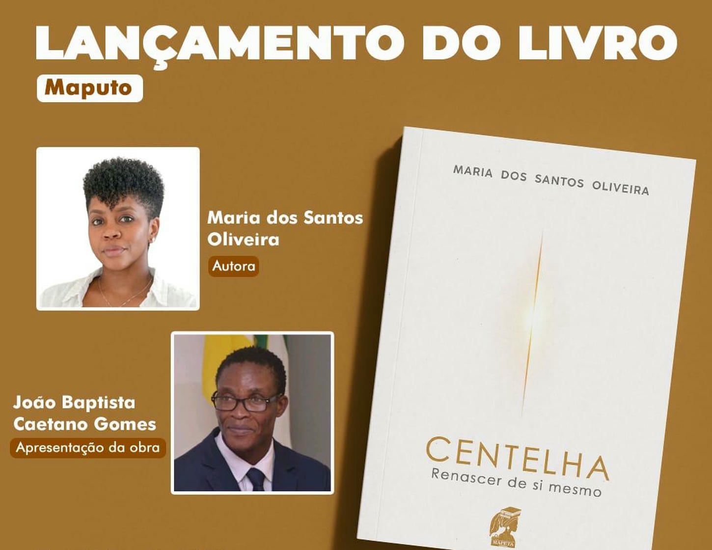 Maria dos Santos Oliveira apresenta o seu livro de estreia