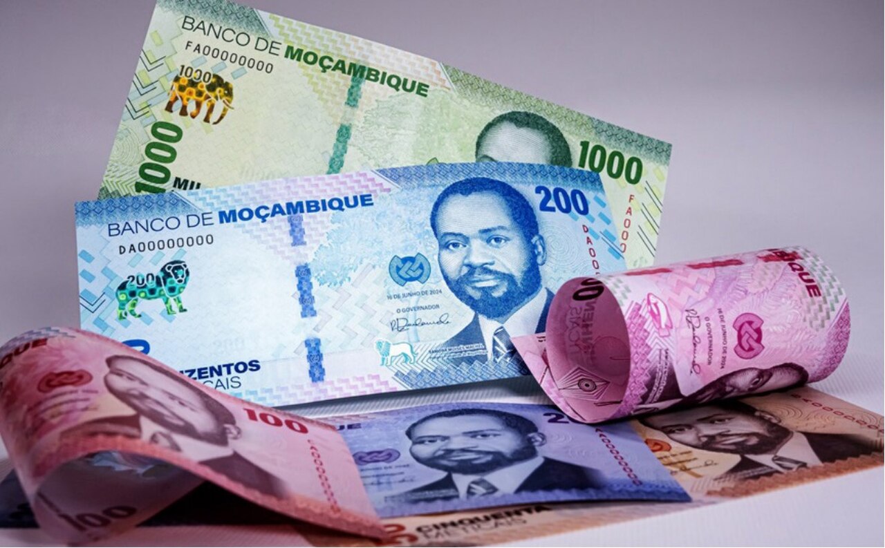 Metical sofre depreciação face ao Euro e ao Rand, mas