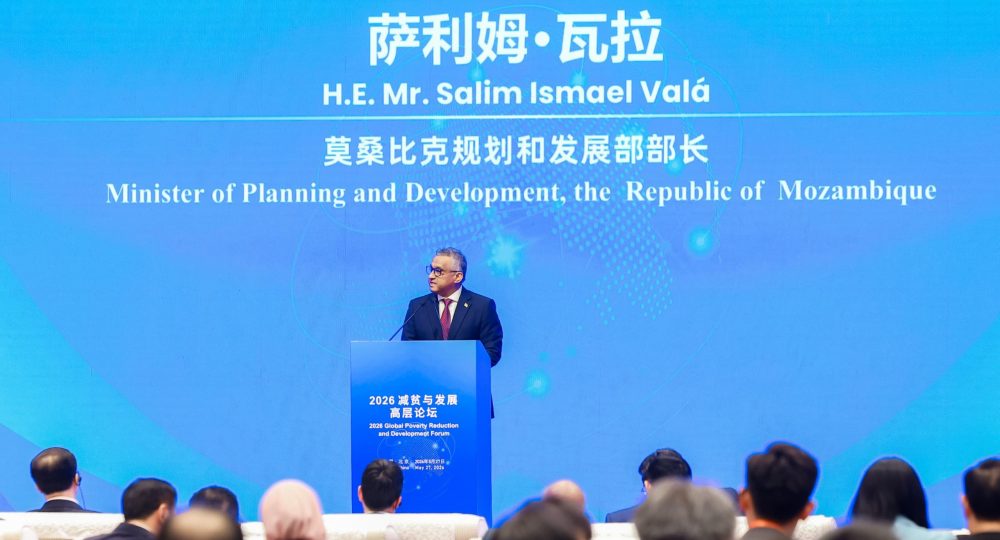 Moçambique aposta na parceria com a China para reduzir pobreza