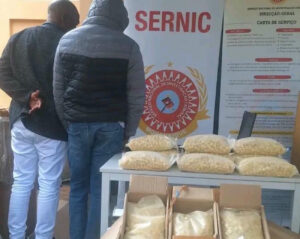 SERNIC apreende 3,7 toneladas de fentanil no Aeroporto de Maputo