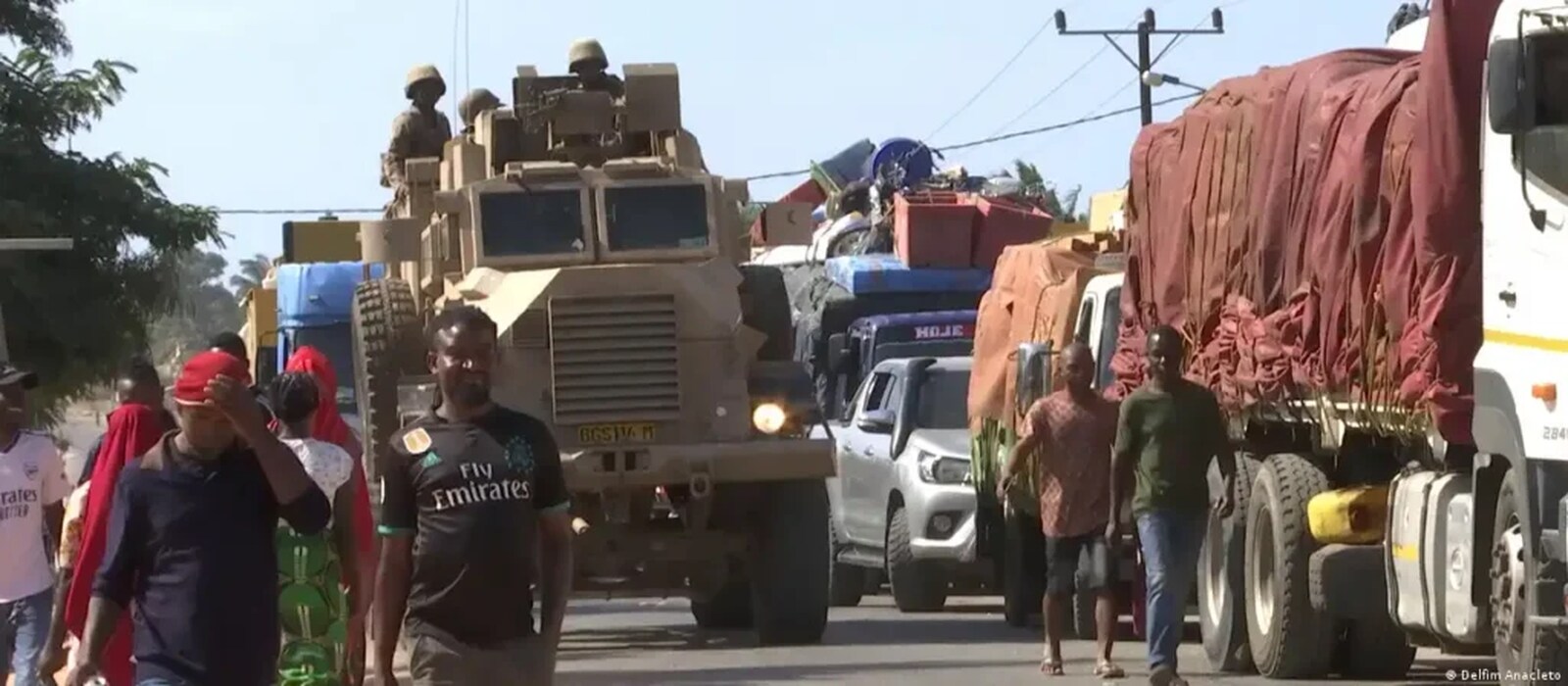 Cabo Delgado: Coluna com escolta militar sofre emboscada entre Muidumbe