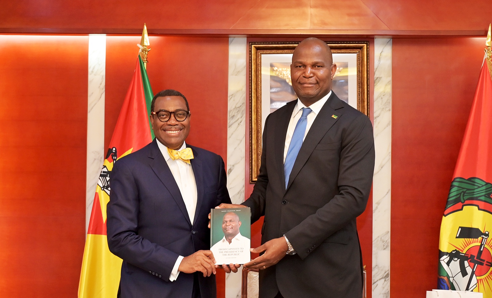 Chapo e Adesina debatem agenda de desenvolvimento e investimento para