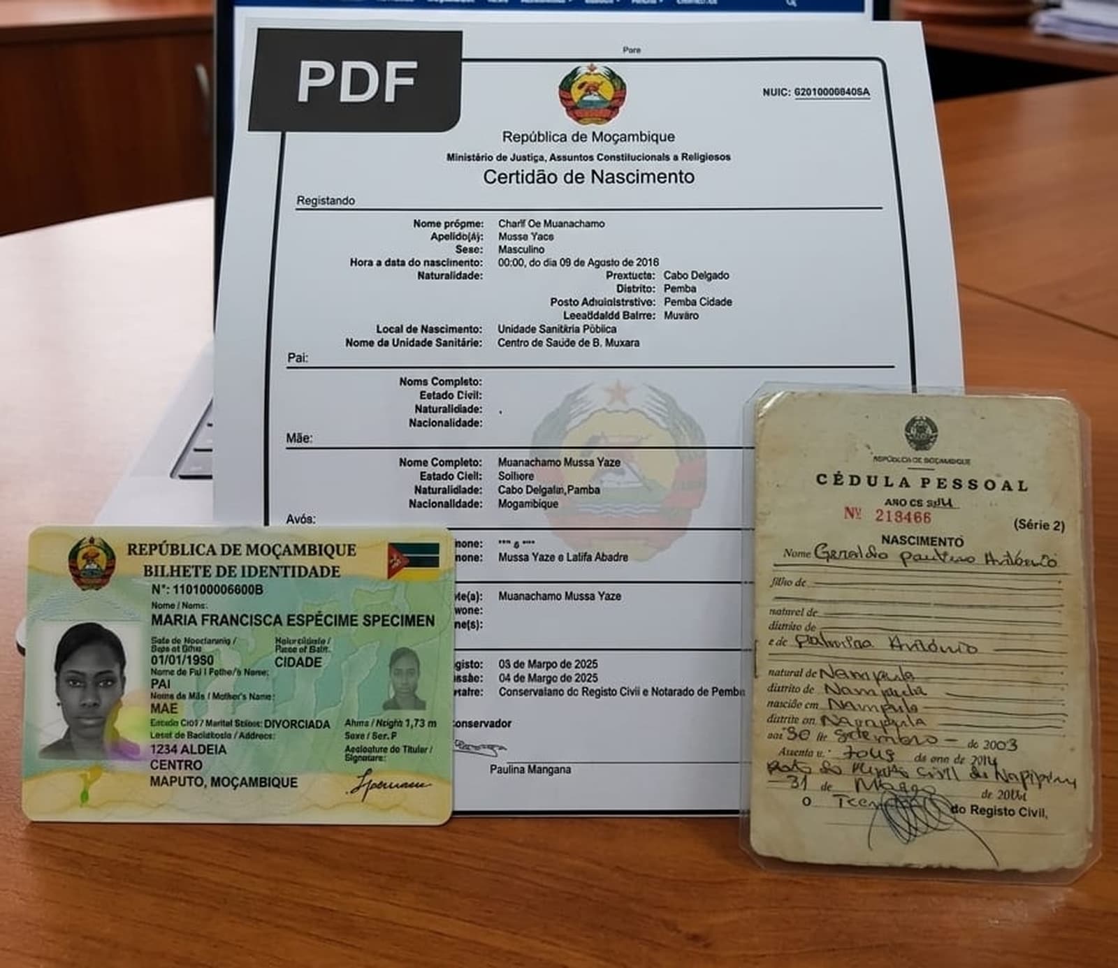 Governo alarga emissão gratuita de Bilhetes de Identidade até